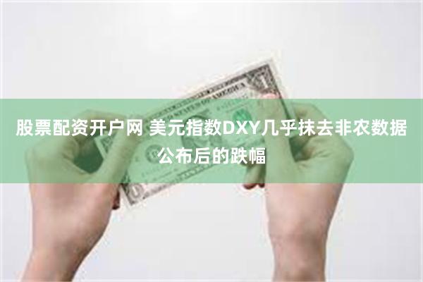 股票配资开户网 美元指数DXY几乎抹去非农数据公布后的跌幅